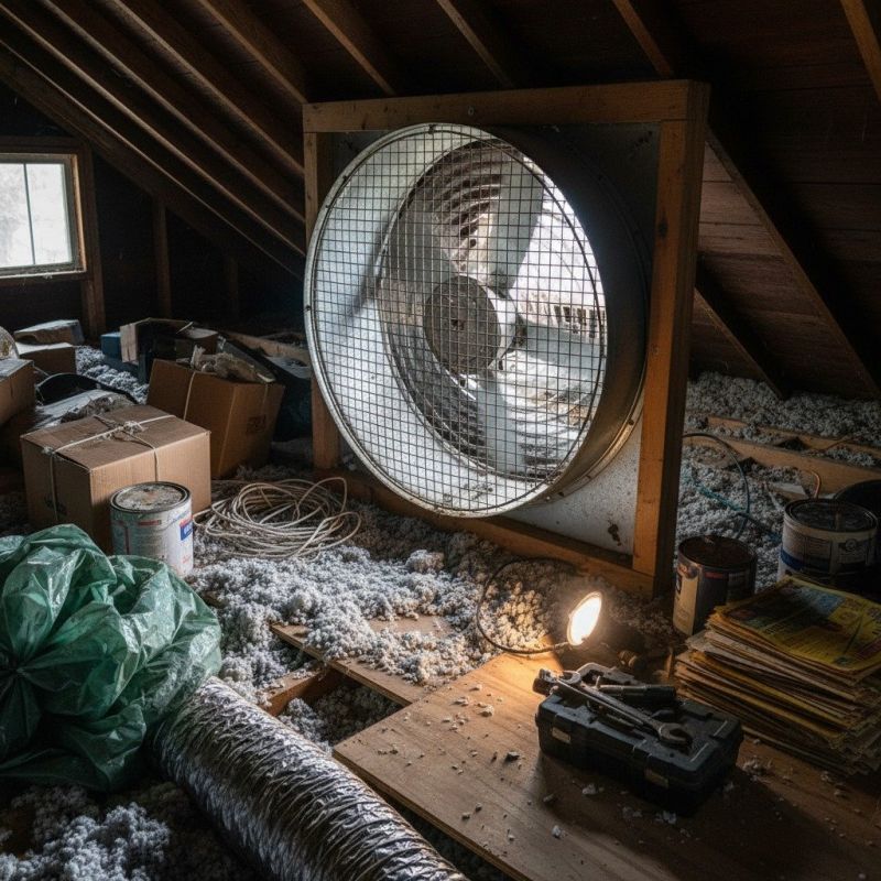 Attic Fan Servicing in Provo, UT